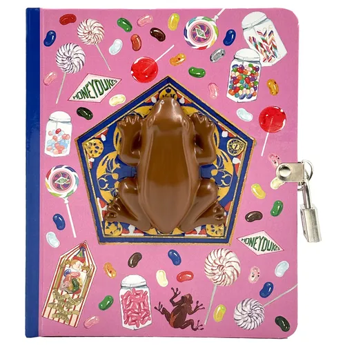 Harry Potter: Chocolate Frog Squishy Lock & Key Diary