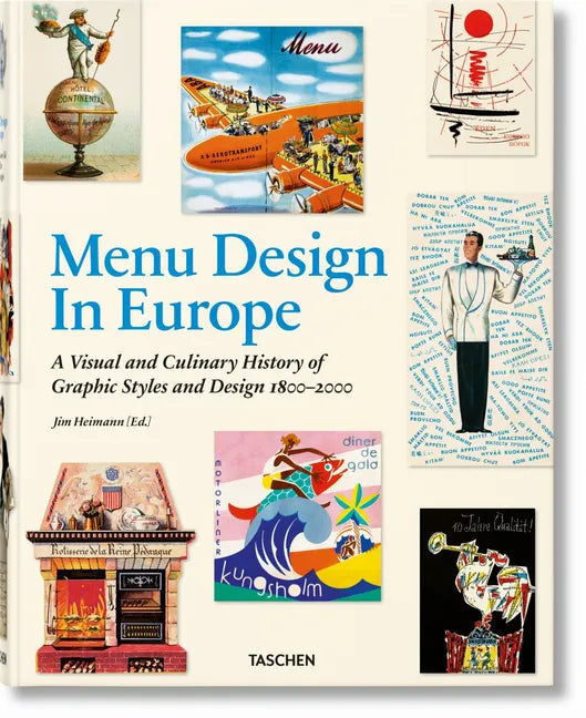 Menu Design in Europe - Hardcover