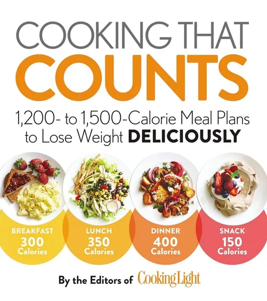Cooking That Counts: 1,200- To 1,500-Calorie Meal Plans to Lose Weight Deliciously - Paperback