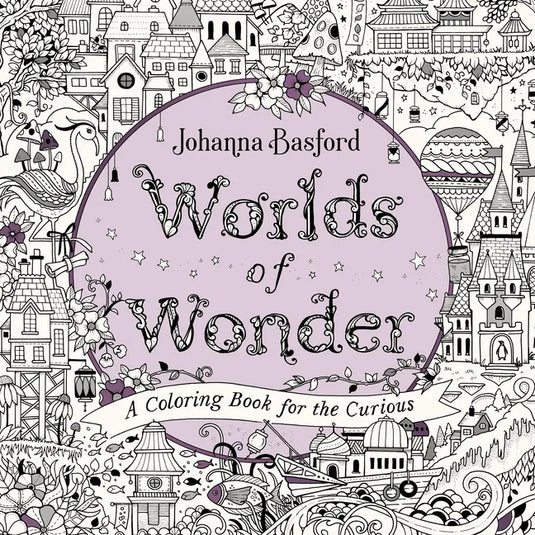 Worlds of Wonder: A Coloring Book for the Curious - Paperback
