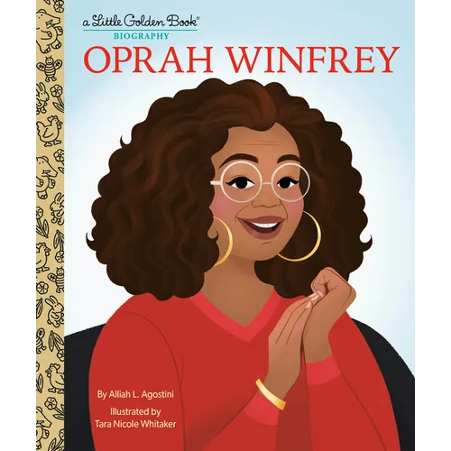 Oprah Winfrey: A Little Golden Book Biography - Hardcover