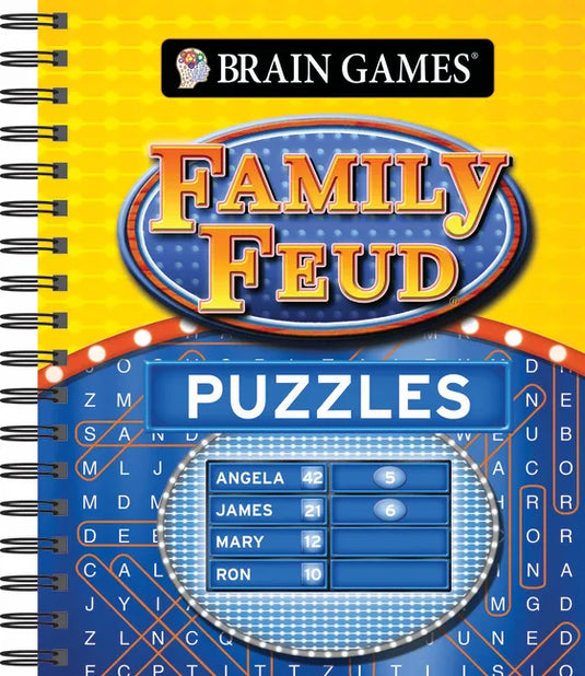 Brain Games - Family Feud Word Search - Spiral