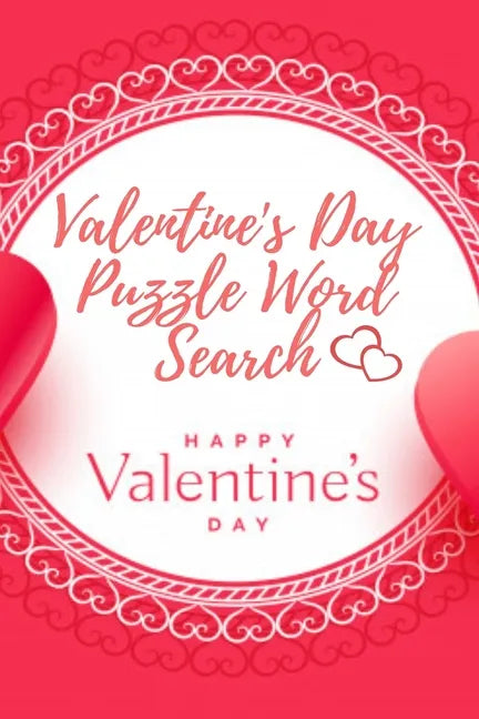 Valentine's Day Puzzle Word Search Happy Valentine's Day - Paperback