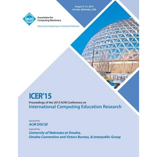 ICER 15 International Computer Education Research Conference