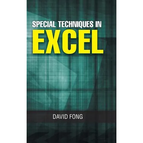 Special Techniques in Excel