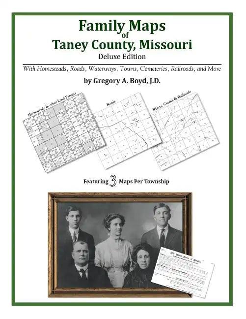 Family Maps of Taney County, Missouri - Paperback