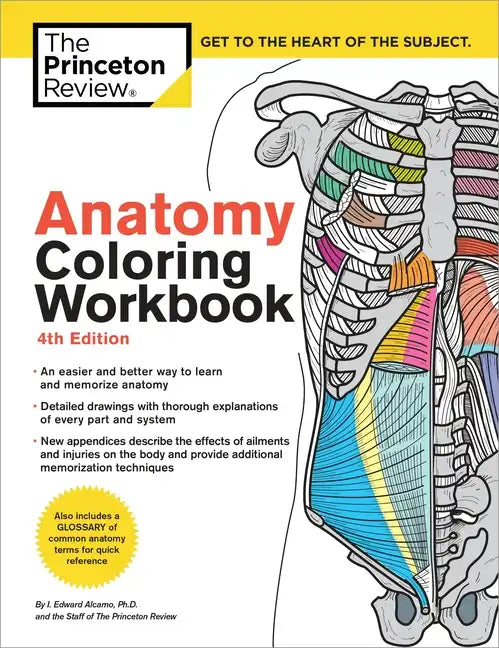 Anatomy Coloring Workbook, 4th Edition: An Easier and Better Way to Learn Anatomy - Paperback