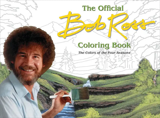 The Official Bob Ross Coloring Book: The Colors of the Four Seasons - Paperback