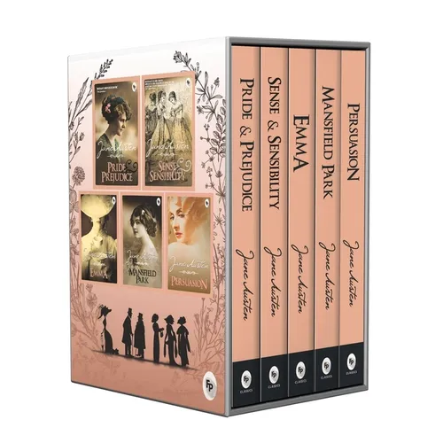 Greatest Works of Jane Austen (Set of 5 Books) - Paperback