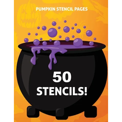 Pumpkin Stencil Pages: 50 Stencils