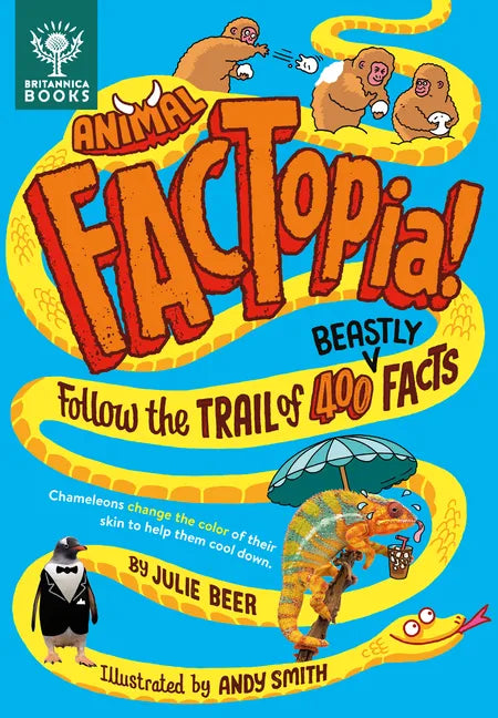 Animal Factopia!: Follow the Trail of 400 Beastly Facts - Hardcover