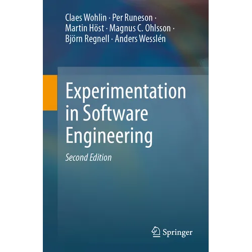 Experimentation in Software Engineering