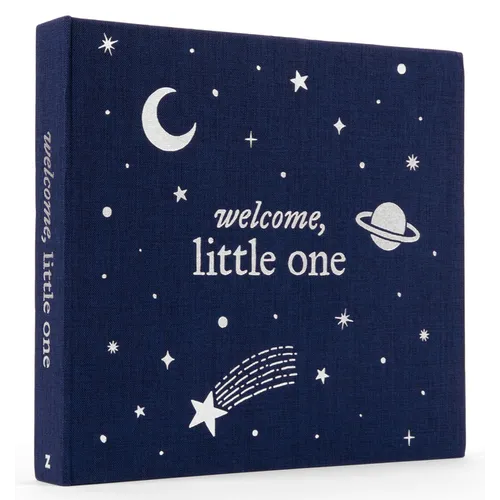 Welcome, Little One: A Keepsake Baby Journal and Baby Memory Book for Monthly Milestones and Memorable Firsts - Hardcover