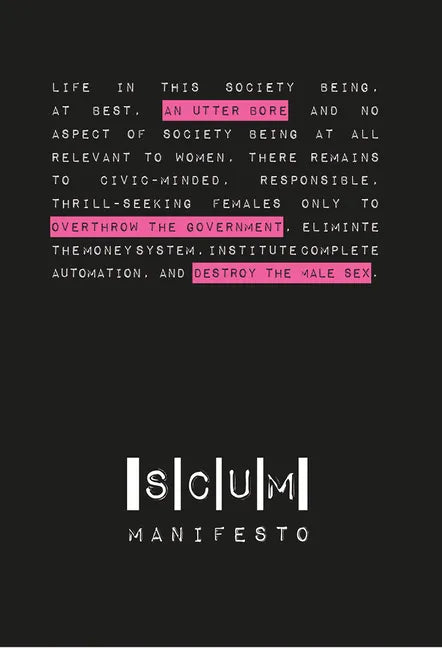 Scum Manifesto - Paperback