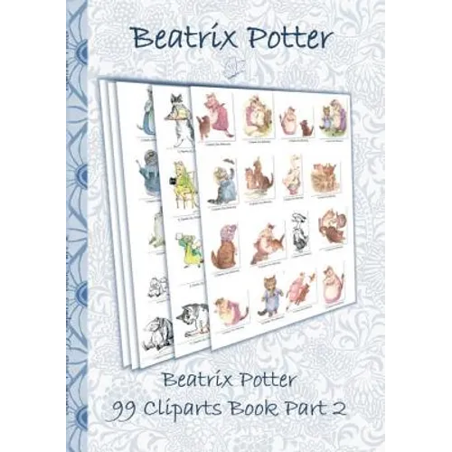 Beatrix Potter 99 Cliparts Book Part 2 ( Peter Rabbit ): Sticker, Icon, Clipart, Cliparts, download, Internet, Dropbox, Original, Children's books, ch