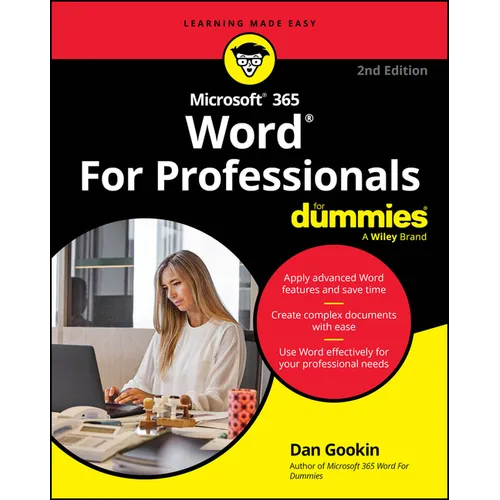 Microsoft 365 Word for Professionals for Dummies