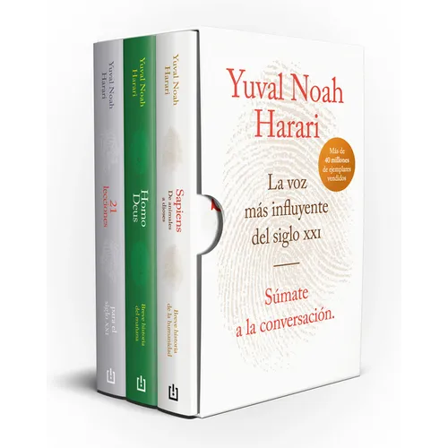 Estuche Harari (Contiene: Sapiens; Homo Deus; 21 Lecciones Para El Siglo XXI) / Yuval Noah Harari Books Set (Sapiens, Homo Deus, 21 Lessons for 21st C - Paperback