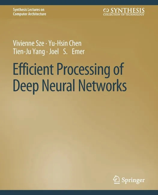 Efficient Processing of Deep Neural Networks - Paperback