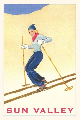 Vintage Journal Skiing in Sun Valley, Idaho - Paperback