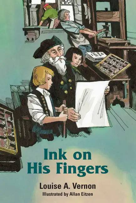 Ink on His Fingers - Paperback