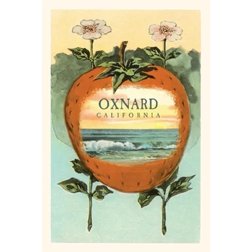 The Vintage Journal Strawberry with Ocean Scene Inside, Oxnard, California - Paperback