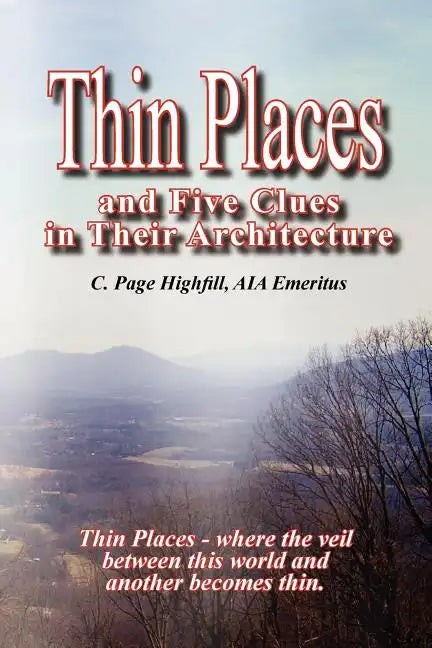 Thin Places and Five Clues in Their Architecture - Paperback