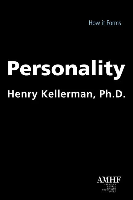 Personality: How It Forms - Paperback
