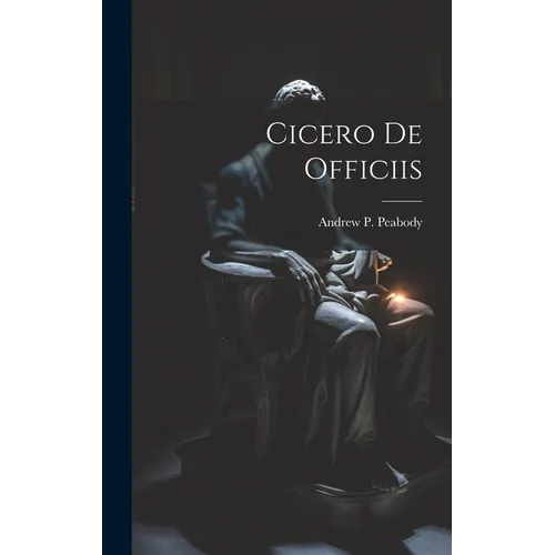 Cicero De Officiis - Hardcover