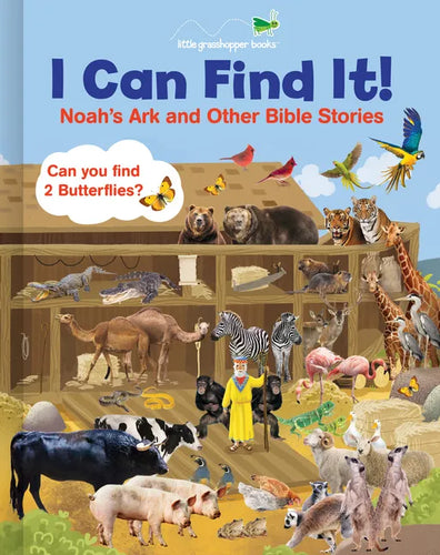 I Can Find It! Noah's Ark and Other Bible Stories (Large Padded Board Book) - Board Book