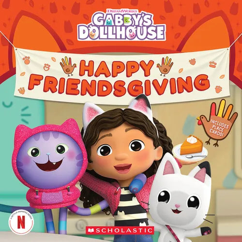 Happy Friendsgiving! (Gabby's Dollhouse Storybook) - Paperback