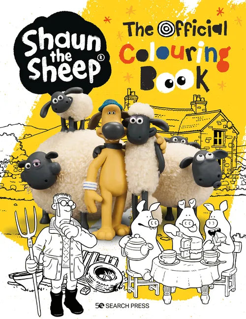Shaun the Sheep - The Official Colouring Book - Paperback