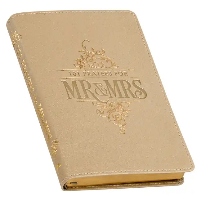Gift Book 101 Prayers for Mr. & Mrs. - Leather