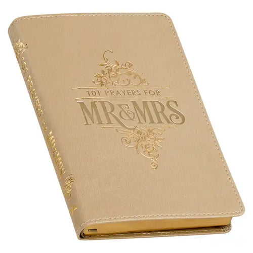 Gift Book 101 Prayers for Mr. & Mrs. - Leather