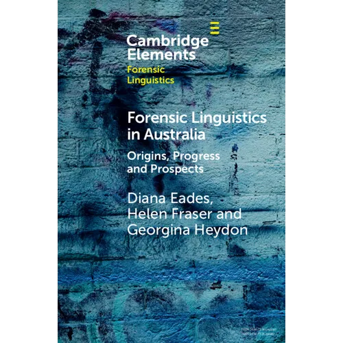 Forensic Linguistics in Australia - Paperback