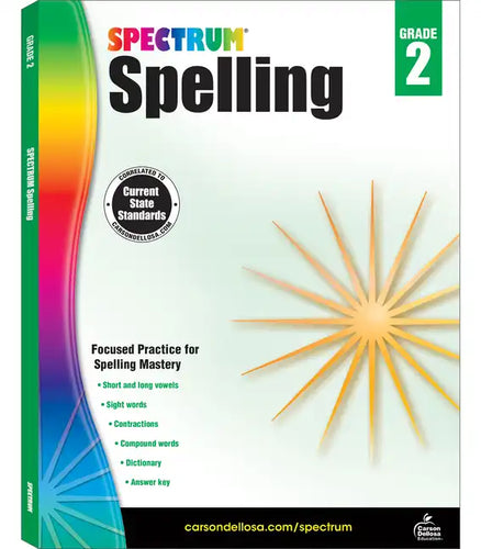 Spectrum Spelling, Grade 2: Volume 29 - Paperback