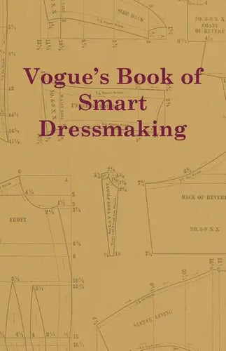 Vogue's Book of Smart Dressmaking - Paperback