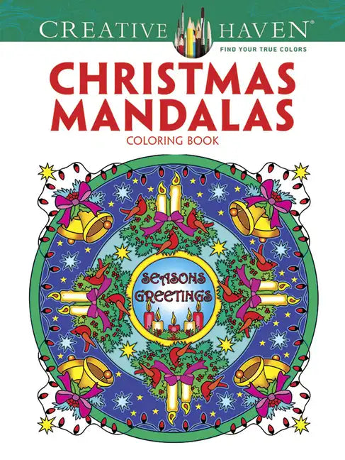 Creative Haven Christmas Mandalas Coloring Book - Paperback