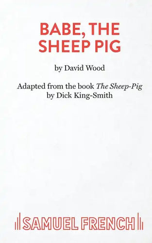 Babe, The Sheep Pig - Paperback