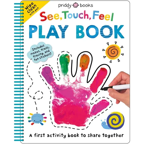 See Touch Feel: Play Book - Spiral