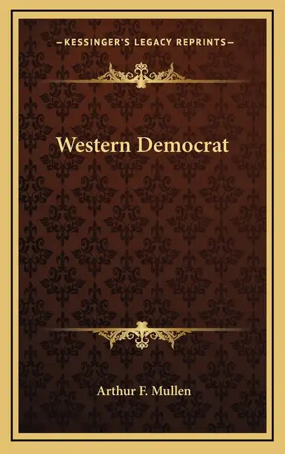 Western Democrat - Hardcover