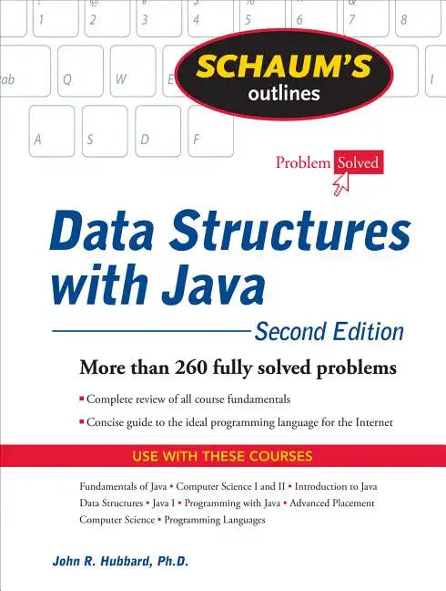 Schaum's Outline of Data Structures with Java - Paperback
