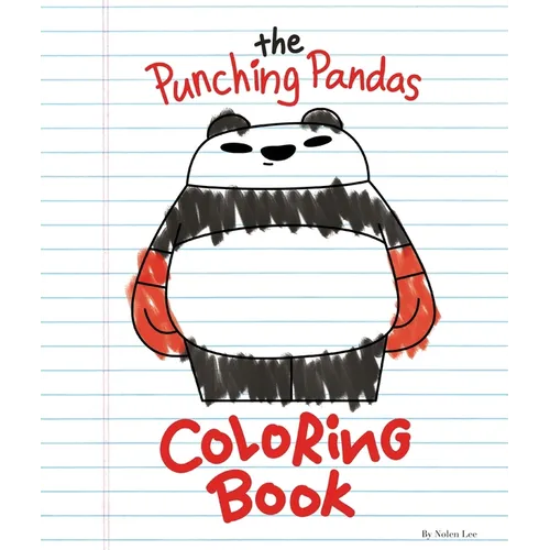 The Punching Pandas Coloring Book - Paperback