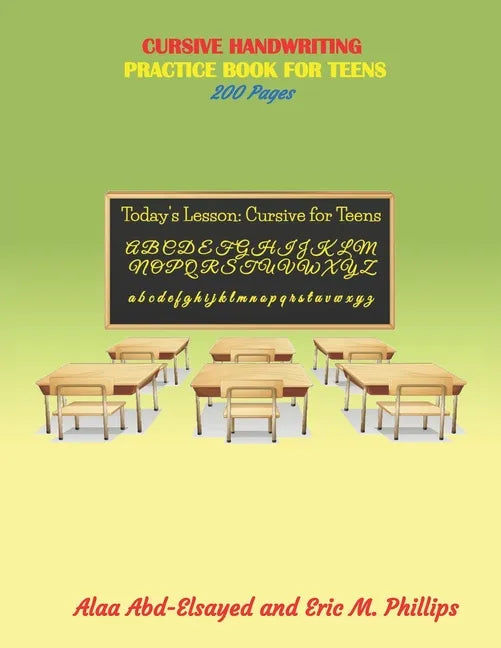 Cursive Handwriting: Practice Book for Teens - Paperback