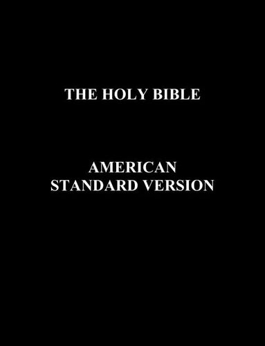 Holy Bible-Asv - Paperback