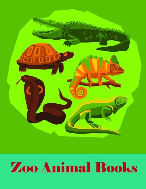 Zoo Animal Books: Cute Forest Wildlife Animals and Funny Activity for Kids's Creativity - Paperback