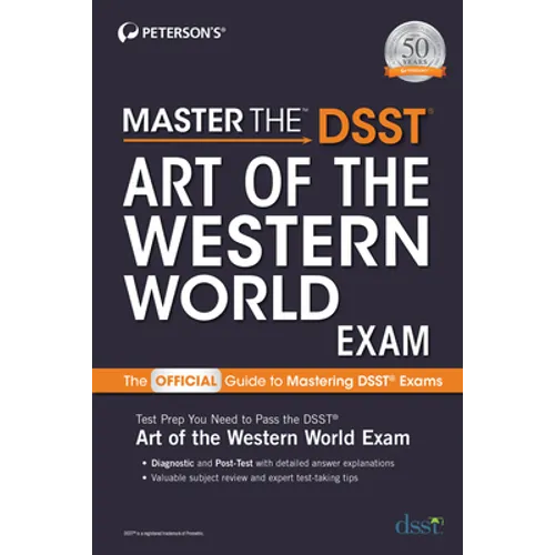 Master the Dsst Art of the Western World Exam - Paperback