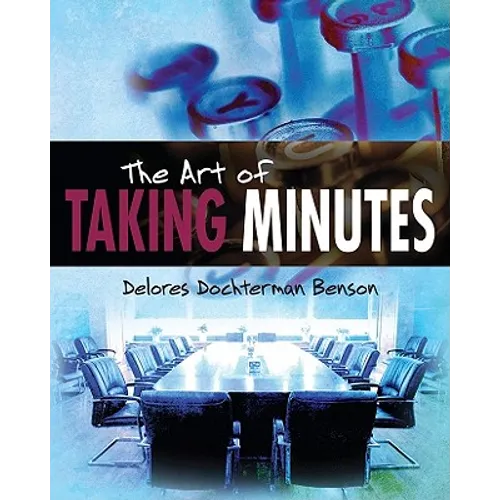The Art of Taking Minutes - Paperback