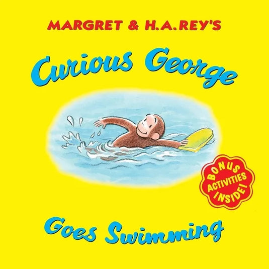 Curious George Goes Swimming - Paperback