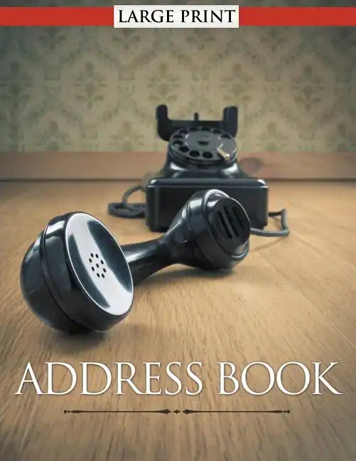 Address Book Large Print - Paperback