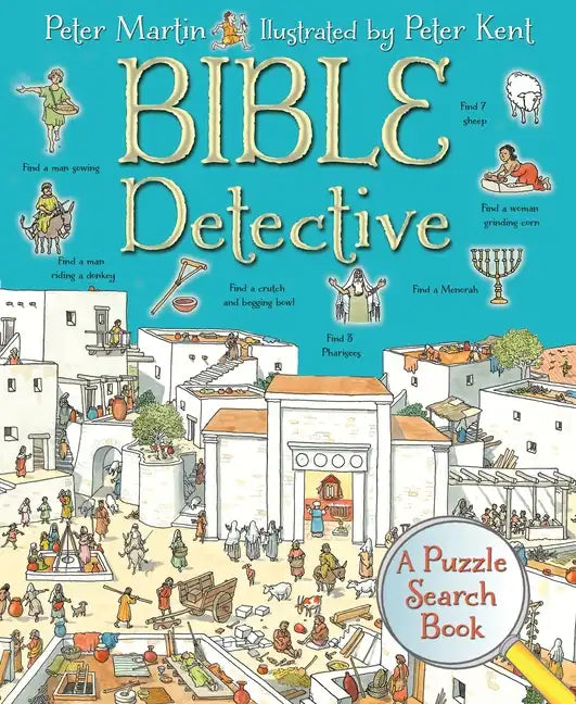 Bible Detective: A Puzzle Search Book - Hardcover